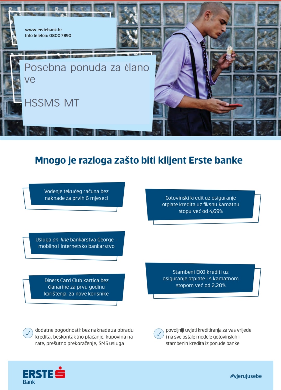 Posebna ponuda Erste banke